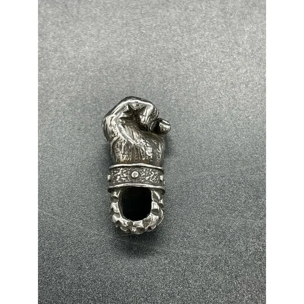 Clenched Fist Men’s Pendant Stainless Steel